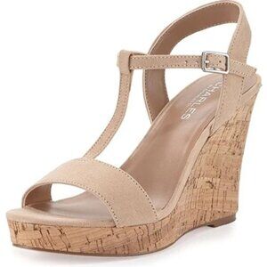 Nude Wedges